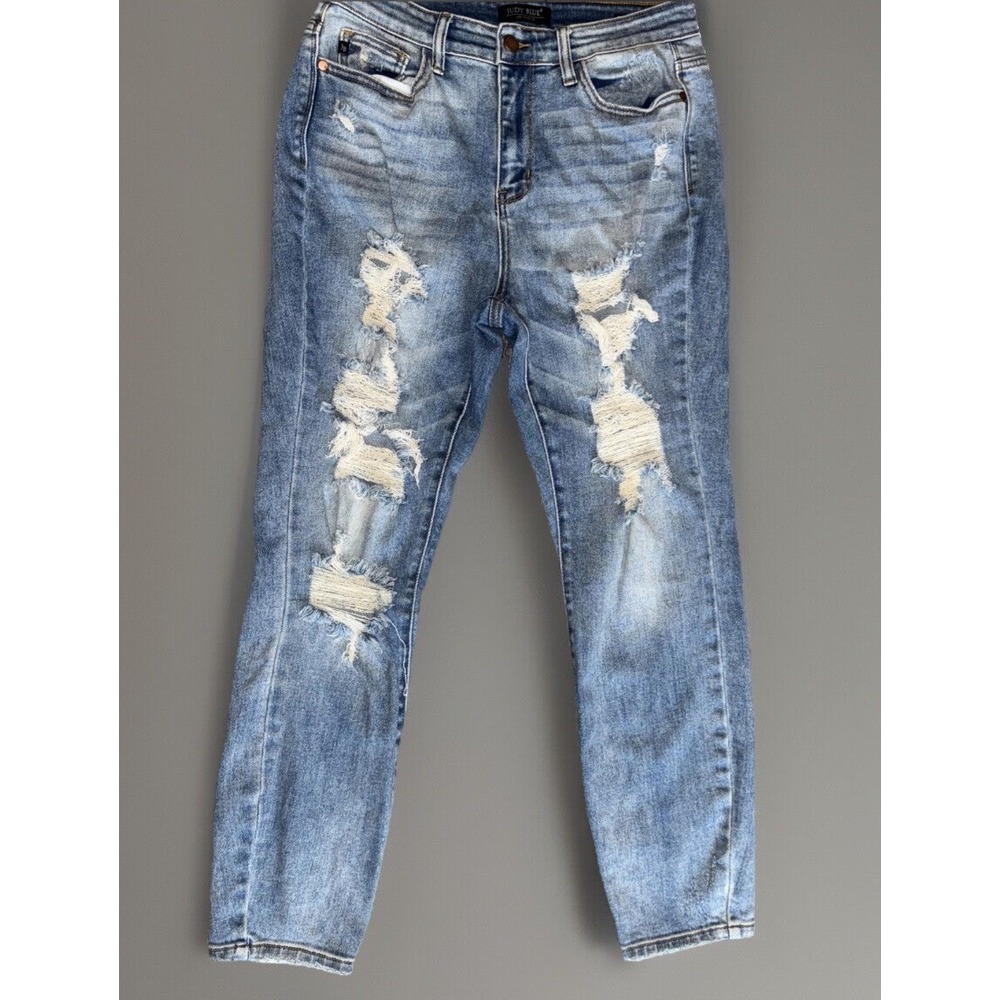 Distressed Light Blue Women’s Jeans